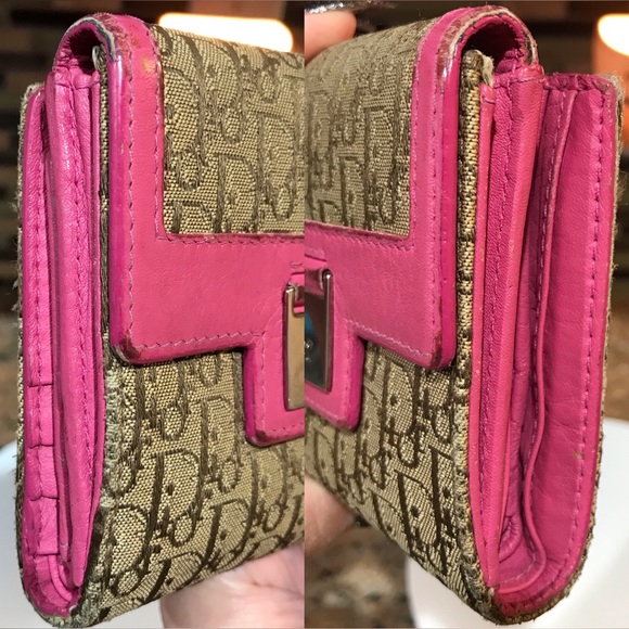 DIOR Trotter Canvas Leather Bifold Wallet 😍💕🔥 - Picture 16 of 17